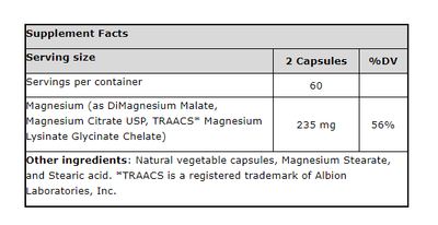 New Beginnings - Chelated Magnesium - OurKidsASD.com - #Free Shipping!#