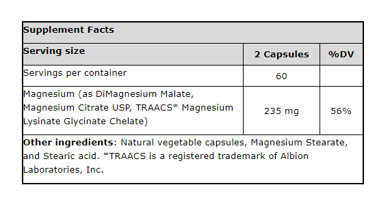 New Beginnings - Chelated Magnesium - OurKidsASD.com - 