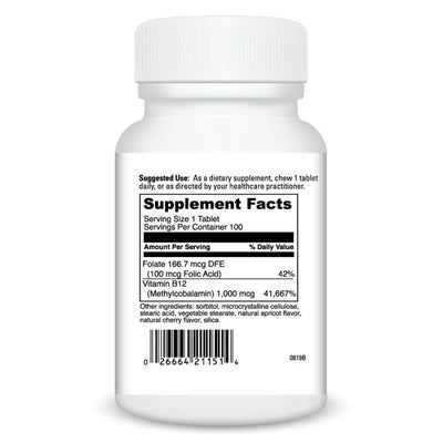 DaVinci Laboratories - Chewable B12 - MC - OurKidsASD.com - #Free Shipping!#