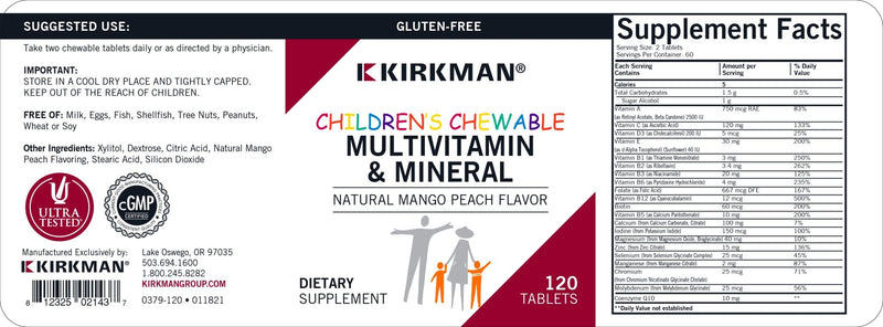 Kirkman Labs - Children&