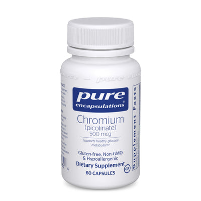 Pure Encapsulations - Chromium (Picolinate) 500 Mcg - OurKidsASD.com - #Free Shipping!#