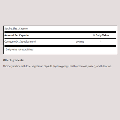 Klaire Labs - Coenzyme Q10 (100mg) - OurKidsASD.com - #Free Shipping!#