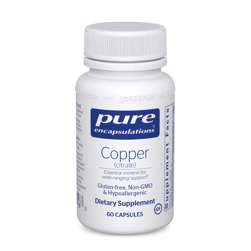 Pure Encapsulations - Copper (Citrate) - OurKidsASD.com - 