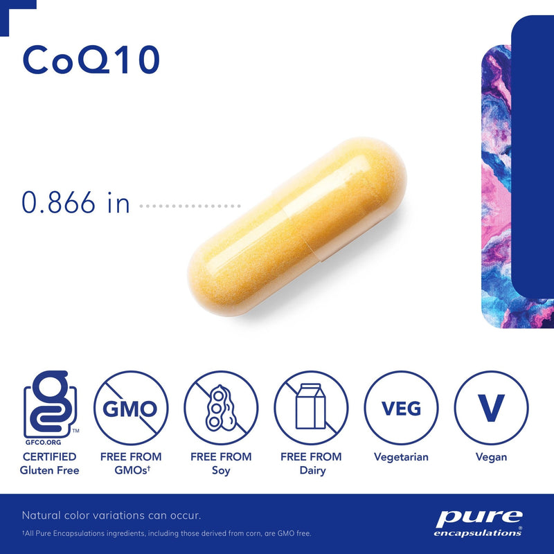 Pure Encapsulations - CoQ10 120mg - OurKidsASD.com - 