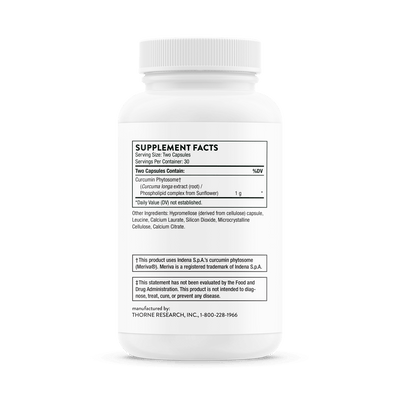 Thorne Research - Curcumin Phytosome (formerly Meriva) - OurKidsASD.com - #Free Shipping!#