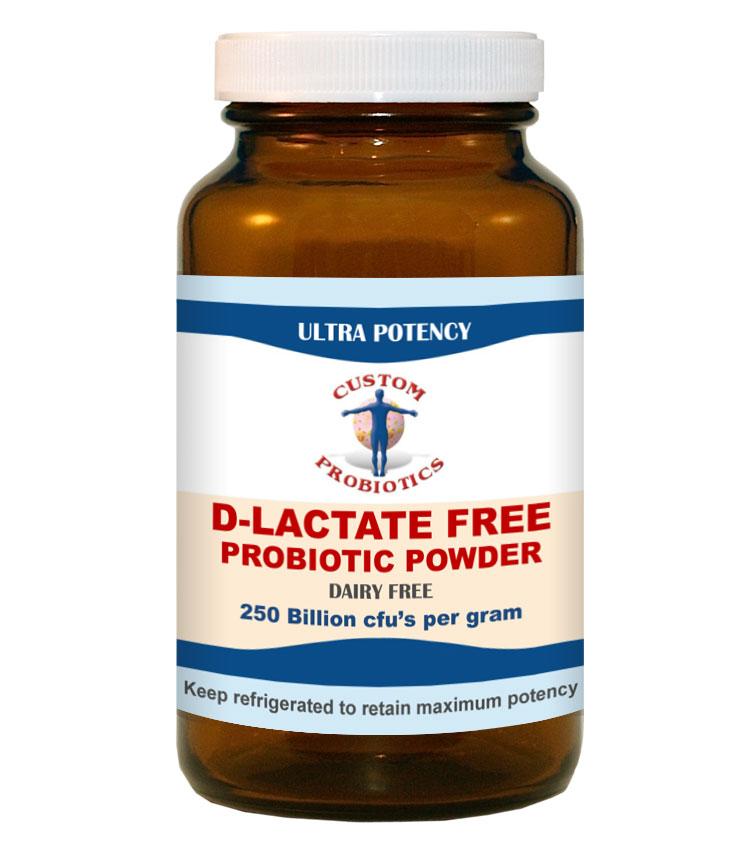 Custom Probiotics - D-Lactate Free - OurKidsASD.com - 