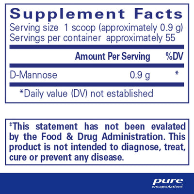 Pure Encapsulations - D-Mannose Powder - OurKidsASD.com - #Free Shipping!#
