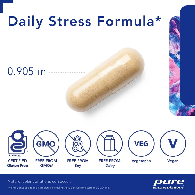 Pure Encapsulations - Daily Stress Formula - OurKidsASD.com - 