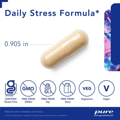 Pure Encapsulations - Daily Stress Formula - OurKidsASD.com - #Free Shipping!#