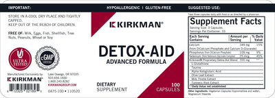 Kirkman Labs - Detox-Aid Advanced Formula - OurKidsASD.com - #Free Shipping!#