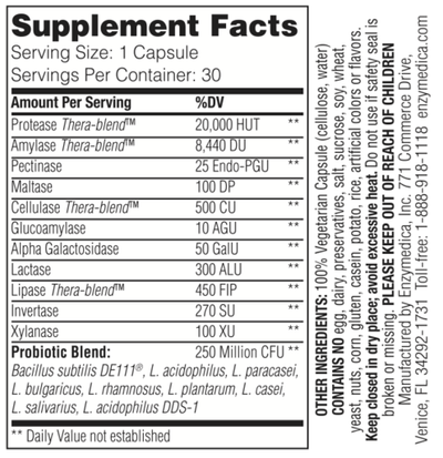 Enzymedica - Digest Basic + Probiotics - OurKidsASD.com - #Free Shipping!#