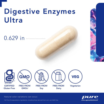 Pure Encapsulations - Digestive Enzymes Ultra - OurKidsASD.com - #Free Shipping!#