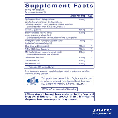 Pure Encapsulations - DIM Detox - OurKidsASD.com - #Free Shipping!#