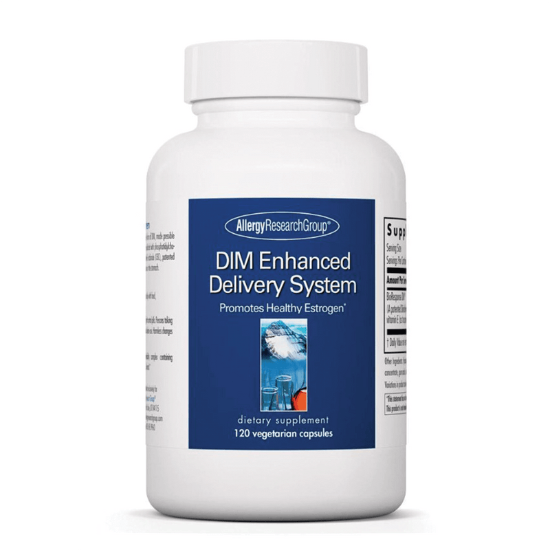 Allergy Research Group - DIM Enhanced Delivery System 120 Vegetarian Capsules - OurKidsASD.com - 
