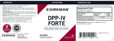 Kirkman Labs - DPP-IV Forte - OurKidsASD.com - #Free Shipping!#