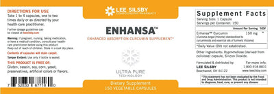 Lee Silsby - Enhansa (Enhanced Absorption Curcumin) 150 Mg - OurKidsASD.com - #Free Shipping!#