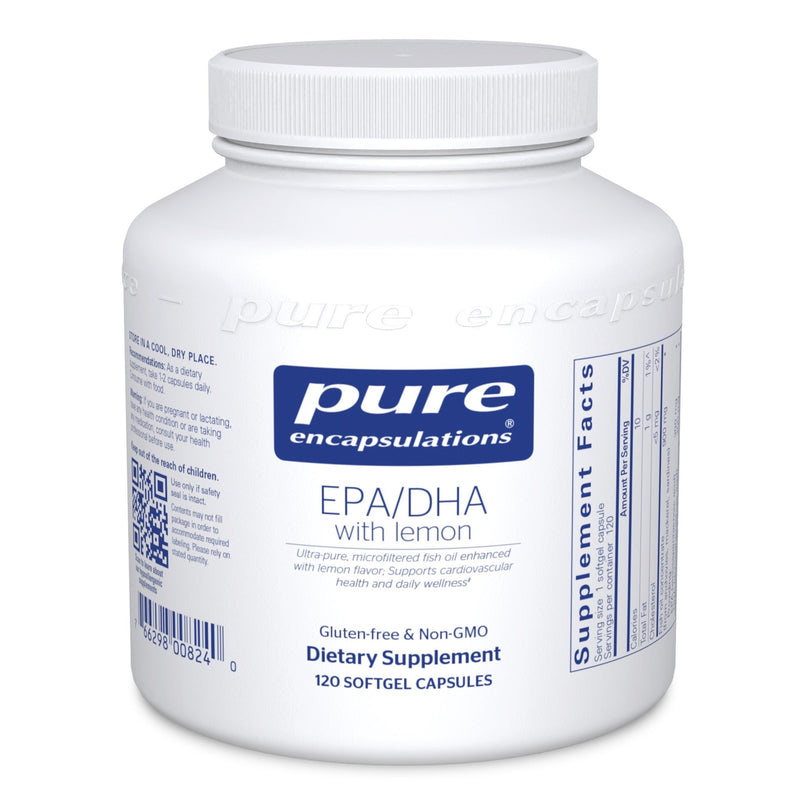 Pure Encapsulations - EPA/ DHA with Lemon - OurKidsASD.com - 