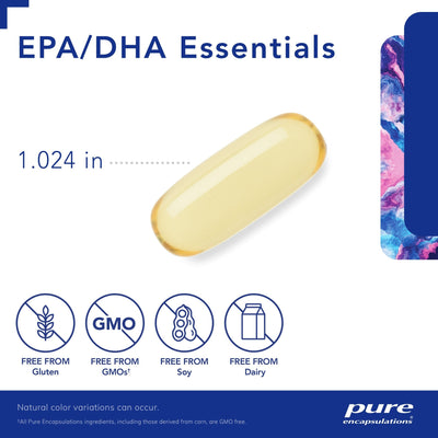 Pure Encapsulations - EPA/DHA Essentials 1,000 Mg - OurKidsASD.com - #Free Shipping!#