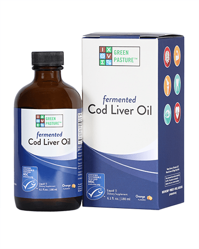 Green Pasture - Fermented Cod Liver Oil Liquid (orange) - OurKidsASD.com - #Free Shipping!#