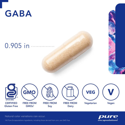 Pure Encapsulations - GABA 700mg. - OurKidsASD.com - #Free Shipping!#
