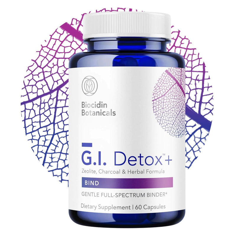Biocidin Botanicals - G.I. Detox™+ Zeolite, Charcoal & Herbal Formula - OurKidsASD.com - 