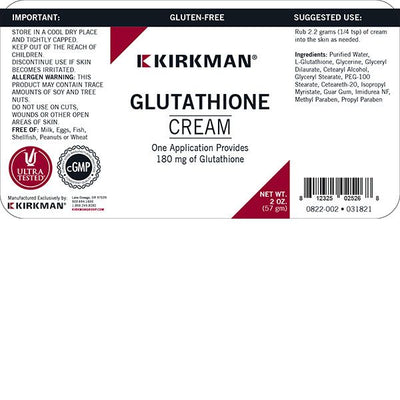 Kirkman Labs - Glutathione Cream - OurKidsASD.com - #Free Shipping!#
