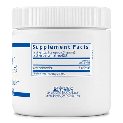 Vital Nutrients - Glycine - OurKidsASD.com - #Free Shipping!#