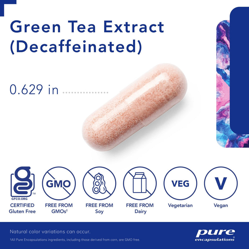 Pure Encapsulations - Green Tea Extract (Decaffeinated) - OurKidsASD.com - 