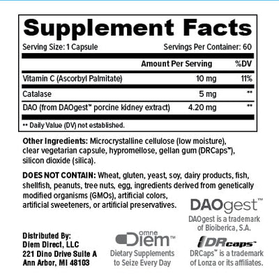 Diem - Histamine Digest - OurKidsASD.com - #Free Shipping!#