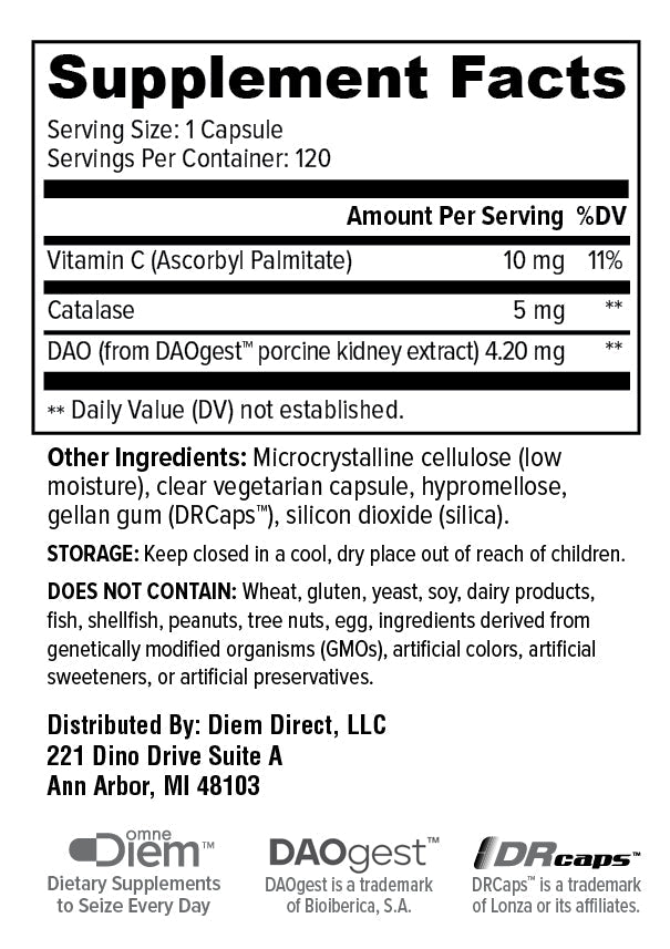 Diem - Histamine Digest - OurKidsASD.com - 