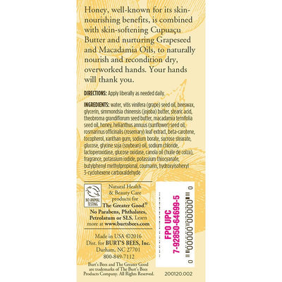 Burt's Bees - Honey & Grapeseed Hand Cream - OurKidsASD.com - #Free Shipping!#