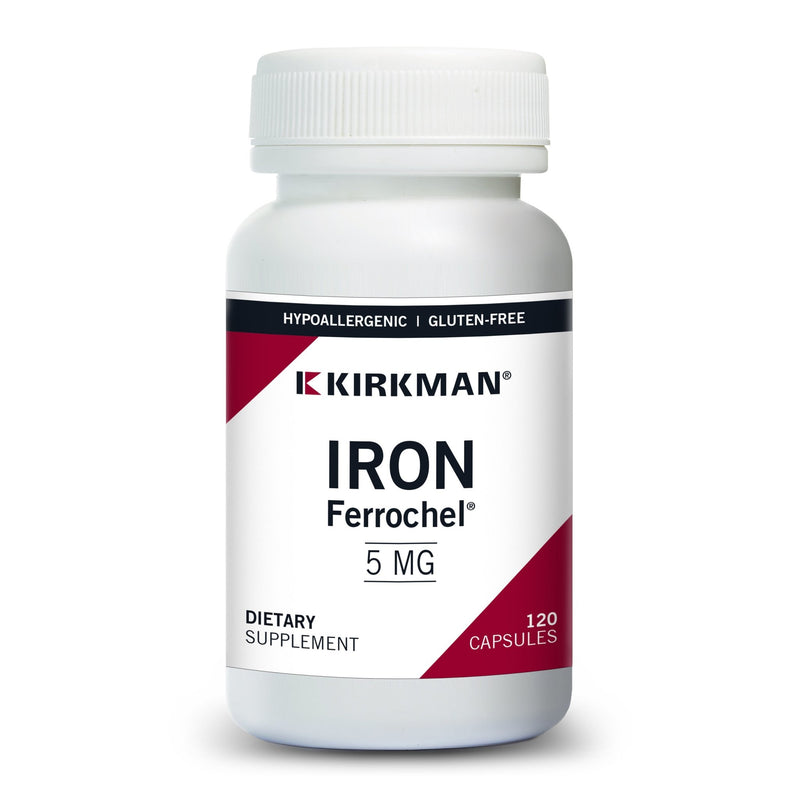 Kirkman Labs - Iron 5 Mg. Hypoallergenic (Bio-Max Series) - OurKidsASD.com - 