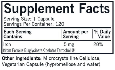 Kirkman Labs - Iron 5 Mg. Hypoallergenic (Bio-Max Series) - OurKidsASD.com - #Free Shipping!#