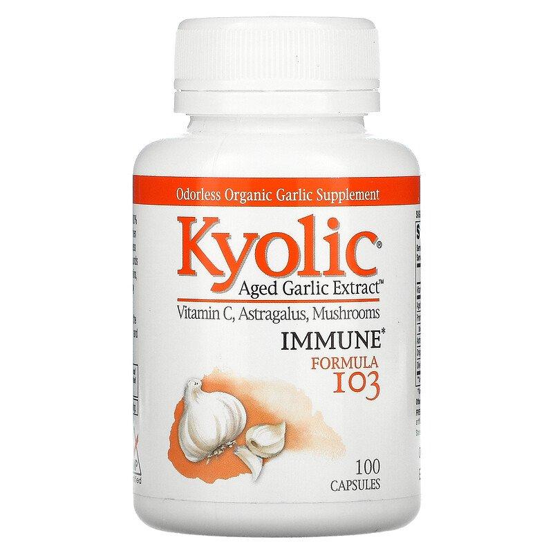 Wakunaga Nutritional Supplements - Kyolic Immune Formula 103 - OurKidsASD.com - 