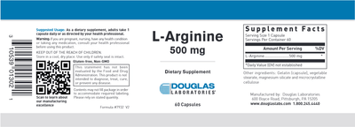 Douglas Laboratories - L-Arginine (500mg) - OurKidsASD.com - #Free Shipping!#