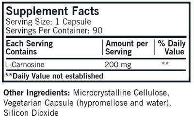 Kirkman Labs - L-Carnosine 200 Mg. Hypoallergenic - OurKidsASD.com - #Free Shipping!#