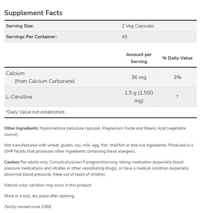 Now Foods - L-Citrulline (750 Mg) - OurKidsASD.com - #Free Shipping!#