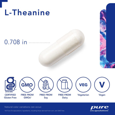 Pure Encapsulations - L-Theanine - OurKidsASD.com - #Free Shipping!#