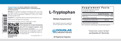 Douglas Laboratories - L-Tryptophan - OurKidsASD.com - #Free Shipping!#
