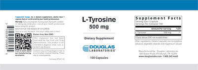 Douglas Laboratories - L-Tyrosine (500 mg) - OurKidsASD.com - #Free Shipping!#