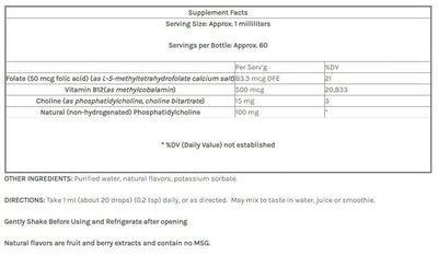 Empirical Labs - Liposomal B12 / Methylfolate - OurKidsASD.com - #Free Shipping!#