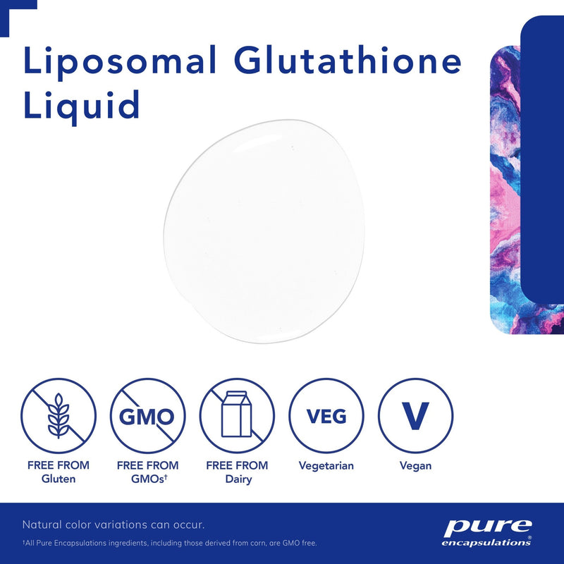 Pure Encapsulations - Liposomal Glutathione Liquid - OurKidsASD.com - 