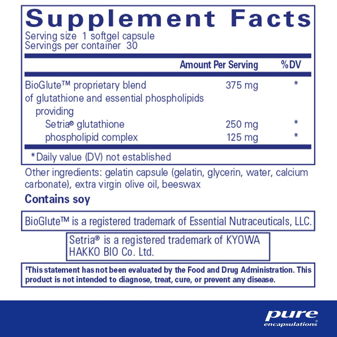 Pure Encapsulations - Liposomal Glutathione - OurKidsASD.com