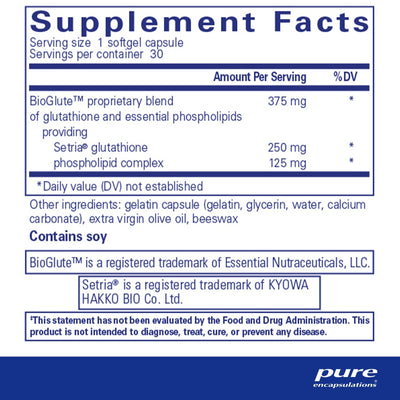 Pure Encapsulations - Liposomal Glutathione - OurKidsASD.com - #Free Shipping!#