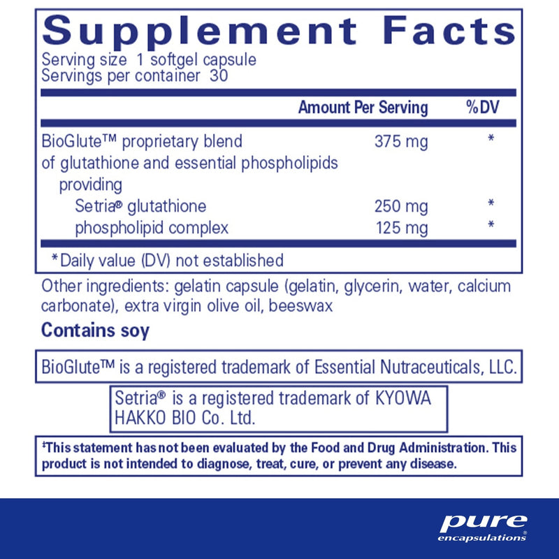 Pure Encapsulations - Liposomal Glutathione - OurKidsASD.com - 