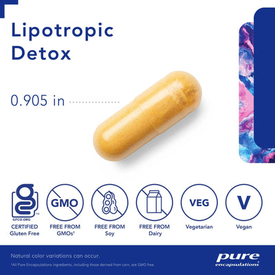 Pure Encapsulations - Lipotropic Detox - OurKidsASD.com - #Free Shipping!#