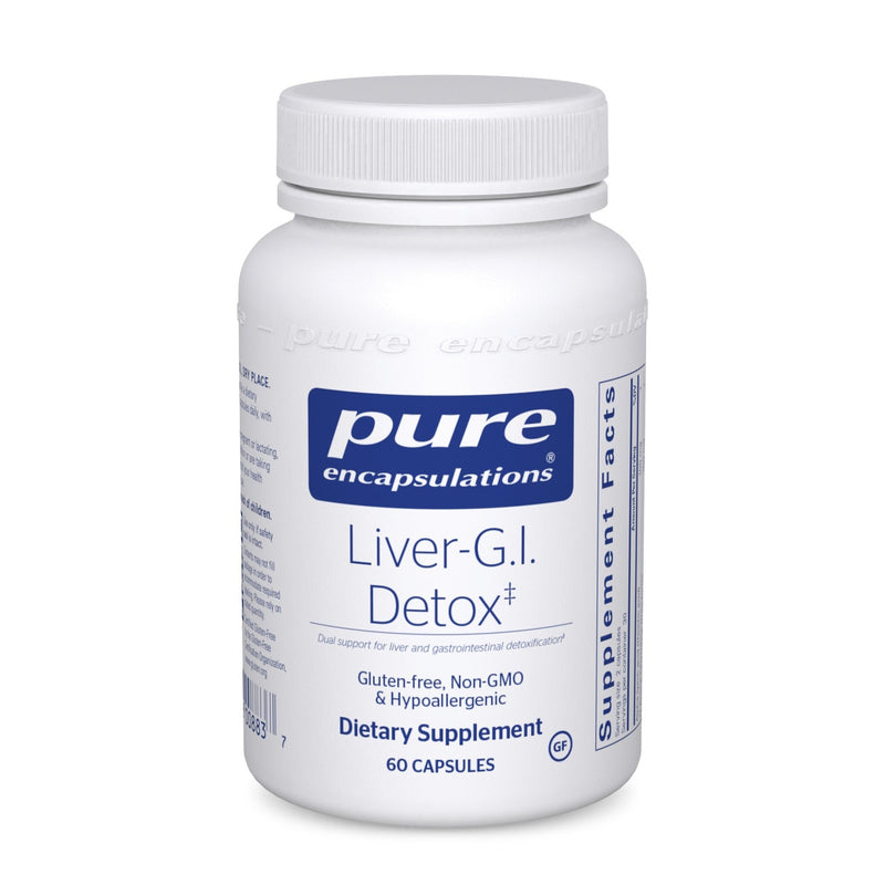 Pure Encapsulations - Liver - G.I. Detox - OurKidsASD.com - 