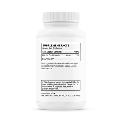Zinc Picolinate 30 mg