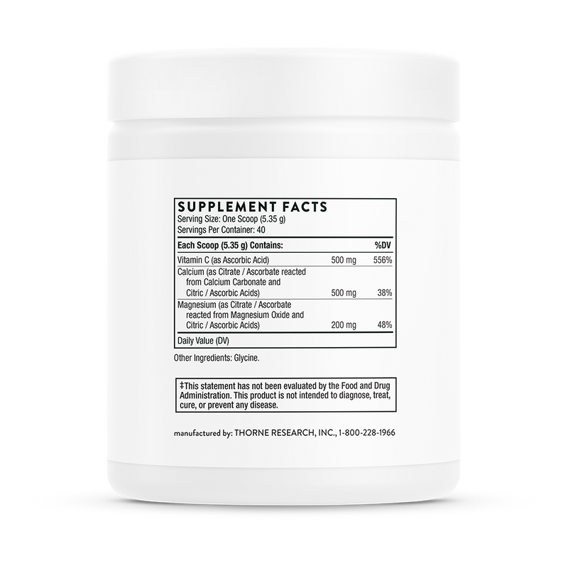 Cal-Mag Citrate Effervescent Powder