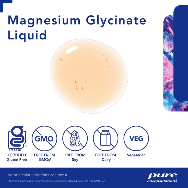 Pure Encapsulations - Magnesium Glycinate Liquid - OurKidsASD.com - 
